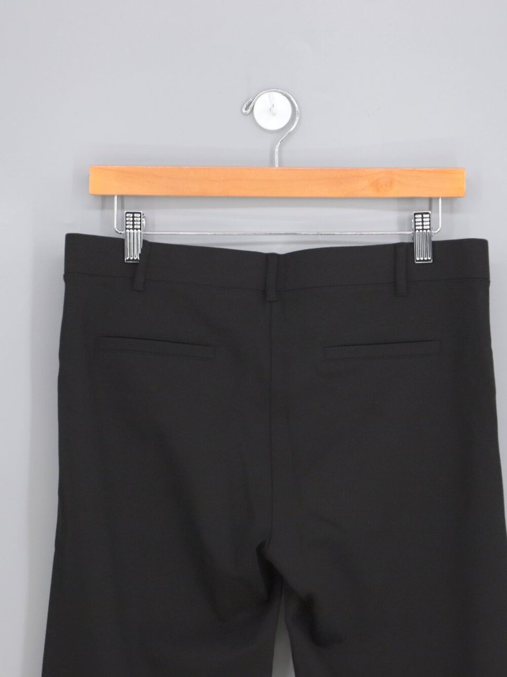 NWT BETABRAND Classic Dress Pant Yoga Pant Midrise Bootcut Black Size L Long - Picture 4 of 8